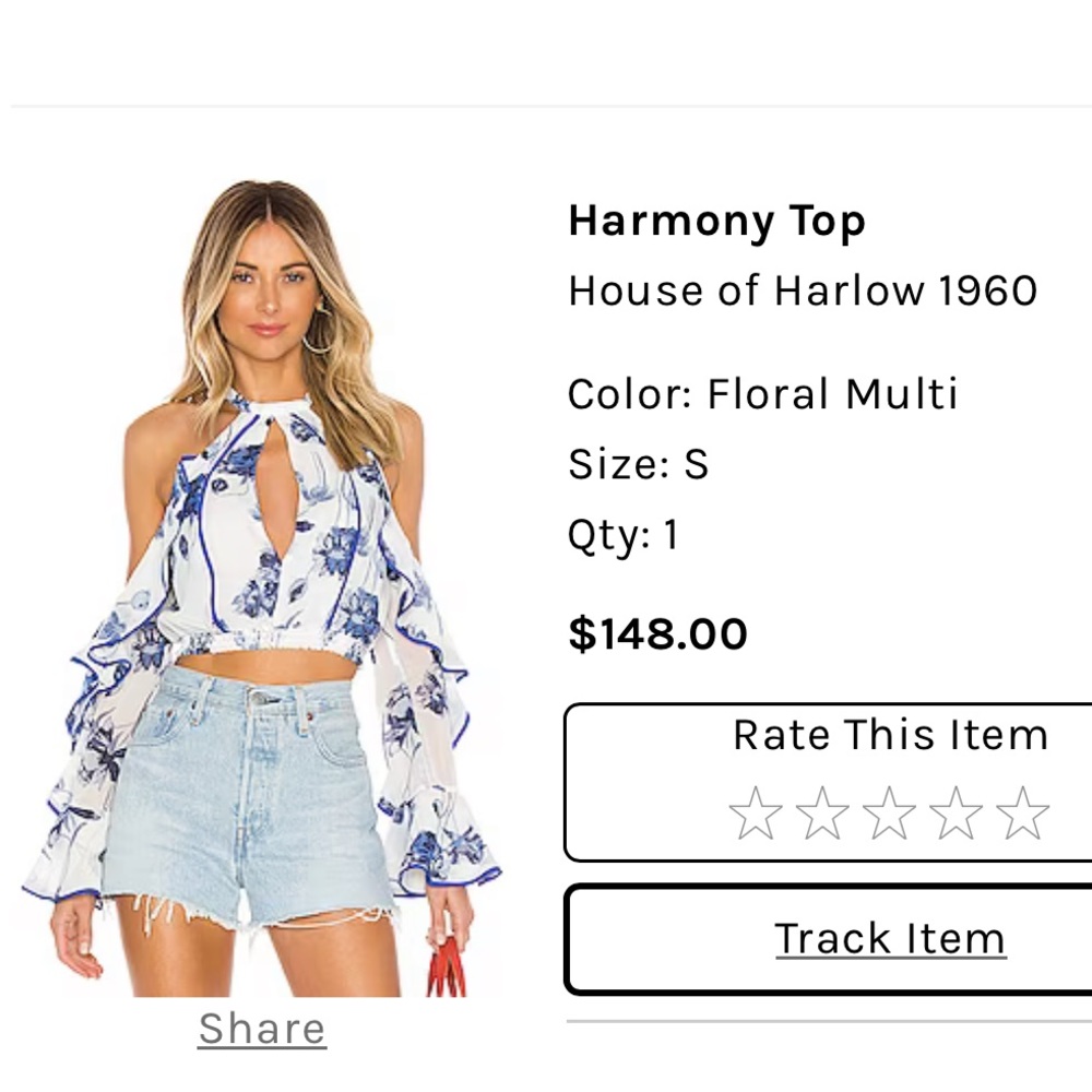 House of Harlow top